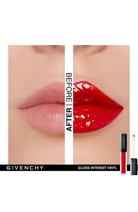 givenchy 2017 christmas lipstick|givenchy lip gloss interdit.